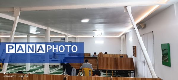 قرائت خانه دبیرستان نمونه آیت‌الله خامنه ای؛ مکانی ایمن و مجهز برای درس خواندن دانش آموزان 