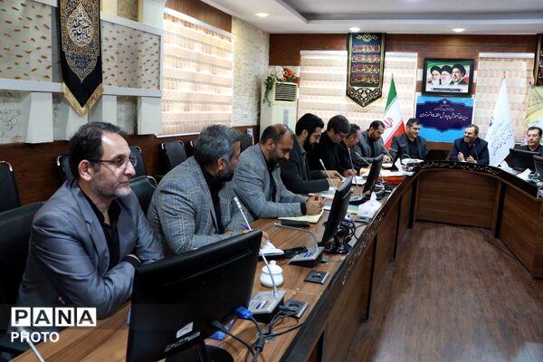 نشست رؤسای کارگروه‌های پروژه مهر منطقه ۱۴  تهران