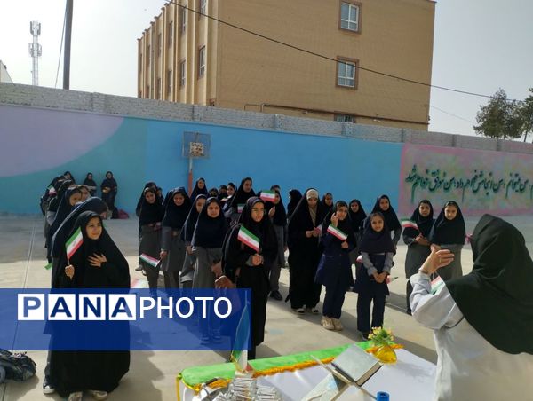  جشن جوانه ها در دبیرستان رفعت کاشمر