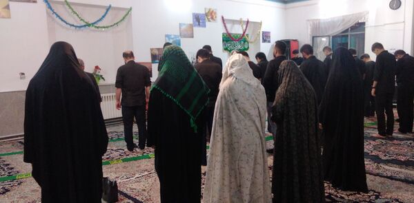 برگزاری موکب گام های عاشقی امام رضا (ع) در دبیرستان نمازی خواه مشهد