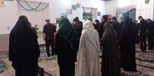 برگزاری موکب گام های عاشقی امام رضا (ع) در دبیرستان نمازی خواه مشهد