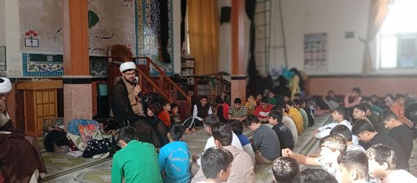 لحظات ناب روز سوم اعتکاف پسران آشخانه 