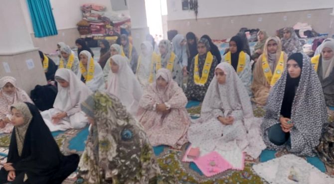 از کلاس درس تا خلوت بندگی؛ دانش‌آموزان مهمان اعتکاف شدند