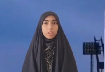 دانش آموز خبرنگاران  استان اصفهان به سه زبان جنایات رژیم صهیونیستی را محکوم کردند

