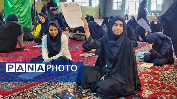 برگزاری لیگ جت دختران در مصلی بقیة اللّٰه شهرستان اشتهارد 