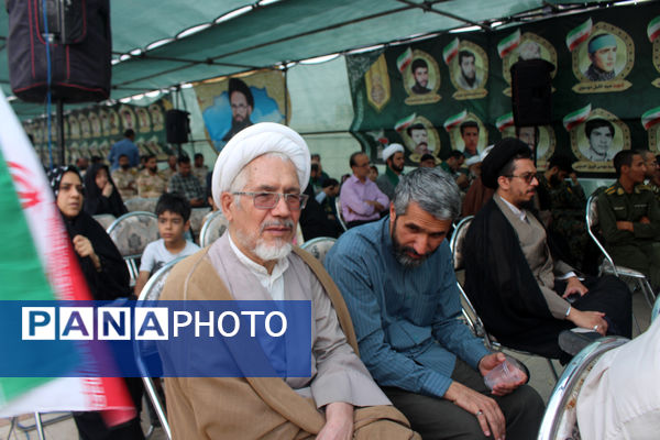 آیین سالگرد شهید آیت الله سعیدی و شهدای سادات استان قم 