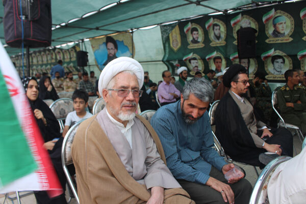 آیین سالگرد شهید آیت الله سعیدی و شهدای سادات استان قم 