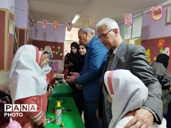 نمایشگاه «طرح بوم» در مدرسه بهادر صمدی