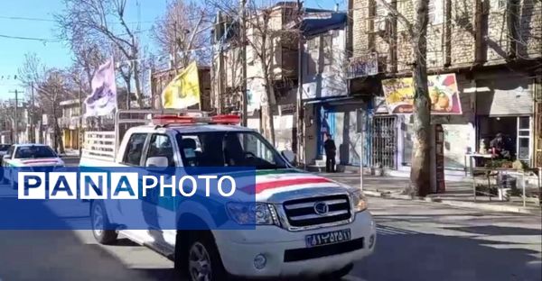 رژه خودرویی دهه فجر در الشتر