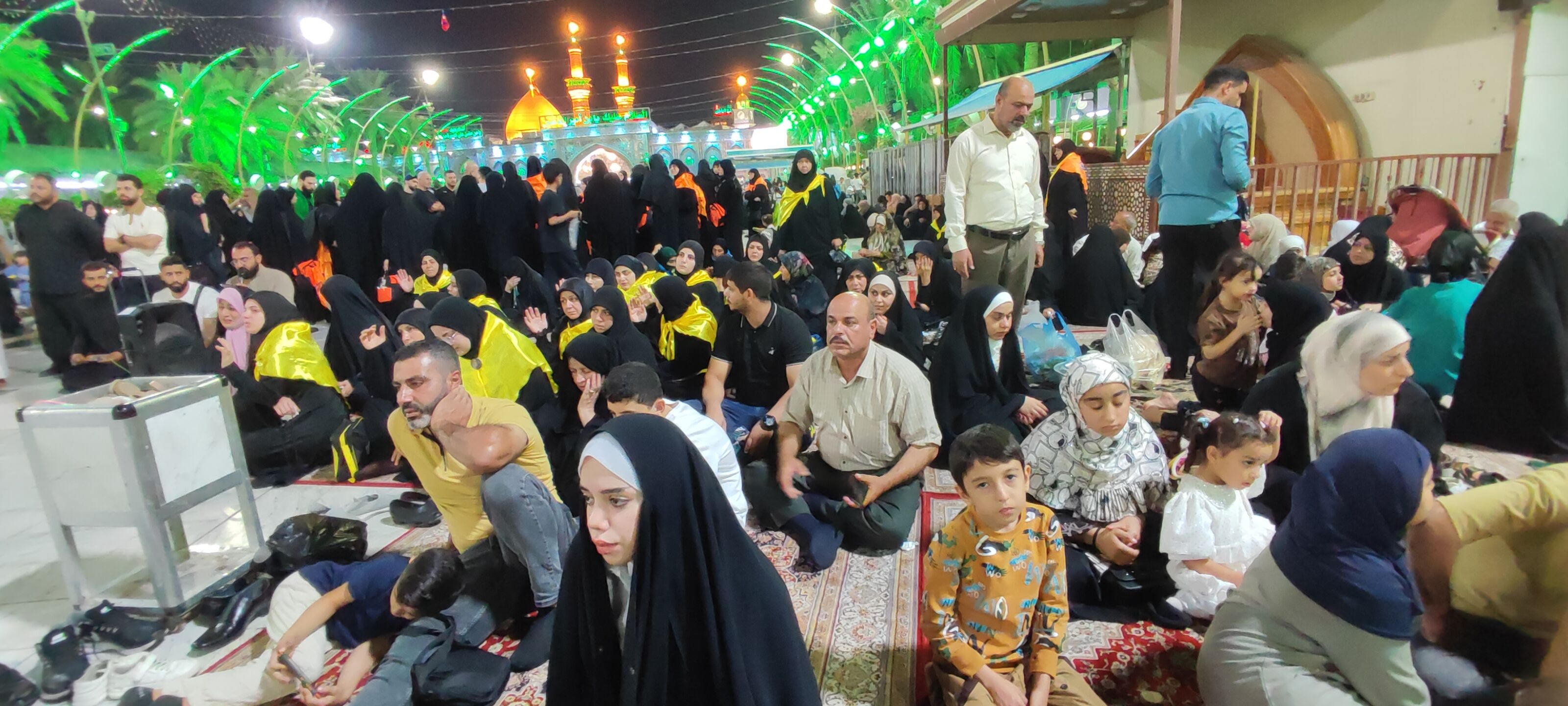 گزارش کوچکترین خبرنگار پانا از حال و هوای کربلای معلا 