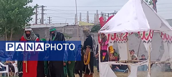 آیین شبیه‌خوانی در شهرستان محمودآباد