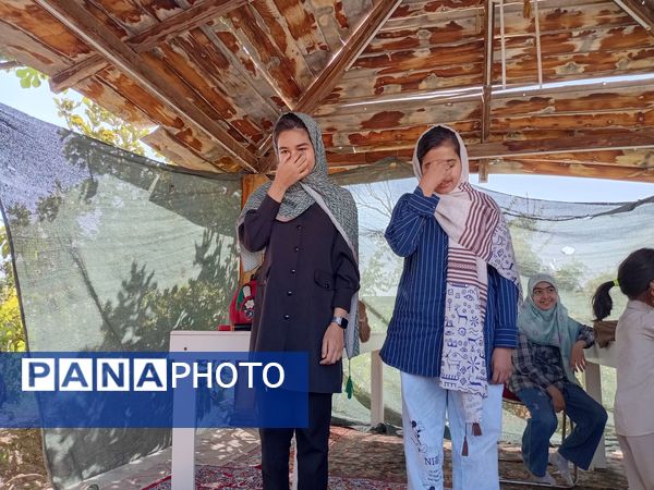 اردوی قرآنی ویژه قرآن آموزان روستای نقاب در کاشمر