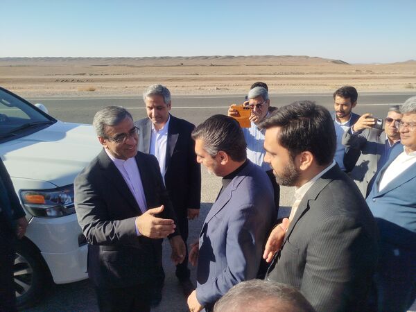 استقبال از استاندار استان خراسان رضوی در شهرستان کاشمر 