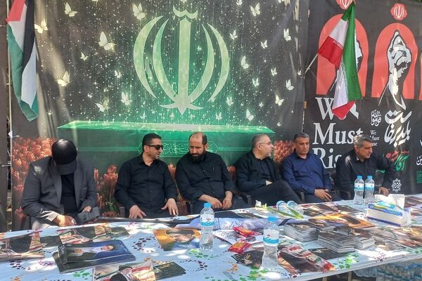 روایت موکب آموزش و پرورش از خدمت در روز وداع