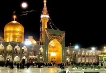 قرائت دکلمه در وصف امام رضا(ع) توسط دانش‌آموزخبرنگار پانا