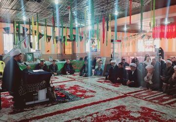 مراسم بزرگداشت شهادت سید مقاومت دانشگاه آزاد اسلامی واحد تاکستان برگزار شد
