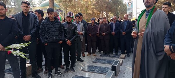 مراسم تشییع پیکر جانباز شهید علی فتح آبادی