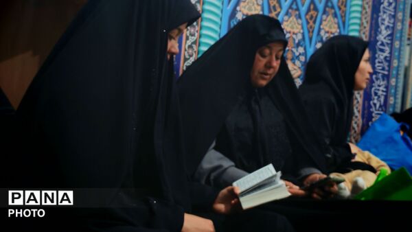 مراسم احیا در شب بیست و سوم قدر در بی بی شطیطه نیشابور 