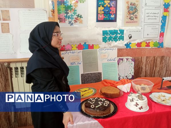 جادوی عددها در جشنواره ریاضی دبیرستان گلشن آزادی