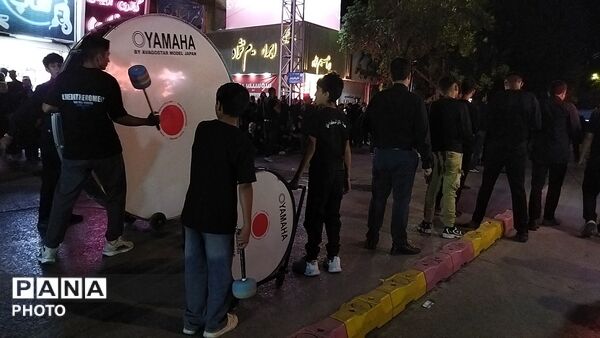گذری بر فعالیت هیئت امام حسن مجتبی نیشابور  در شب عاشورا 