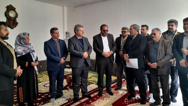 افتتاح پروژه‌های مقاوم‌سازی مسکن روستایی در روستای چشمه‌قنداب 