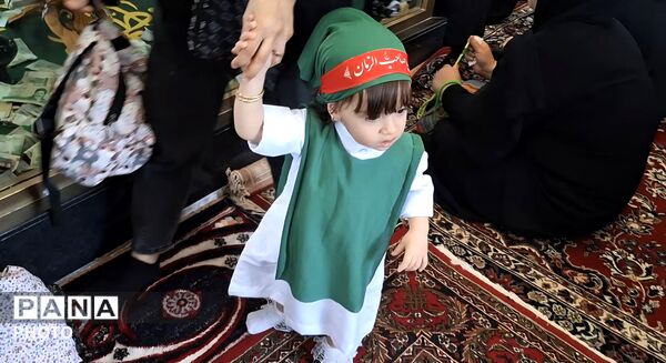 آیین شیرخوارگان حسینی در امام‌زاده احمد و محمود نظرآباد 