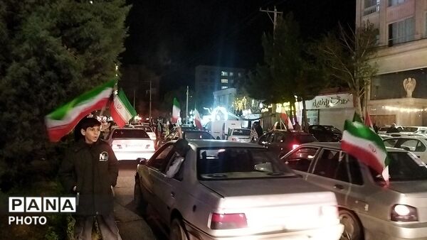 ماشین ها در بلوار فضل نیشابور حماسه آفریدند 