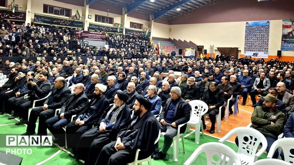مراسم سومین روز شهادت سردار کمیل مطیع دوست در کومله