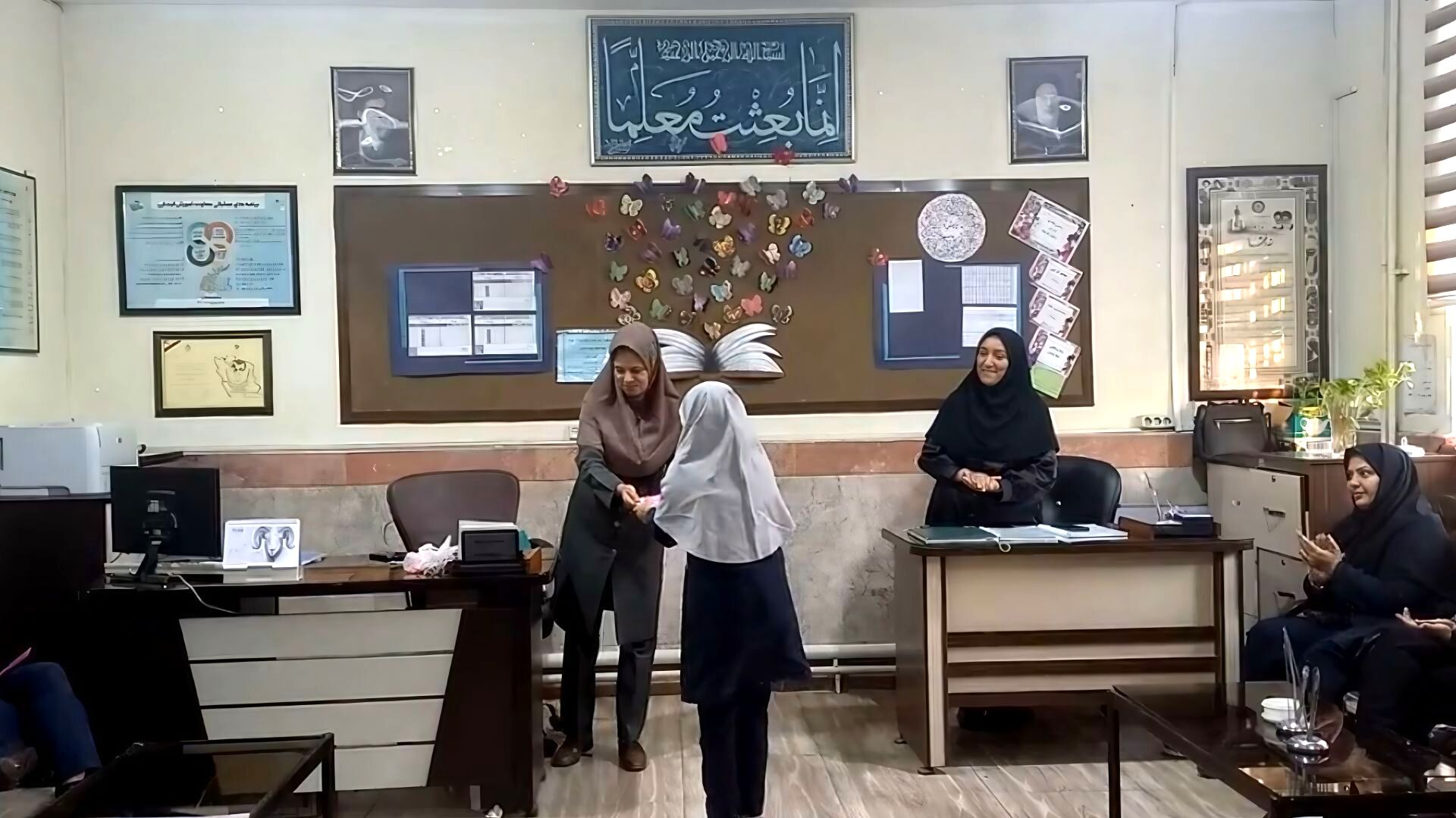 شجاعت کاندید های دانش آموزی سرمایه مدرسه است