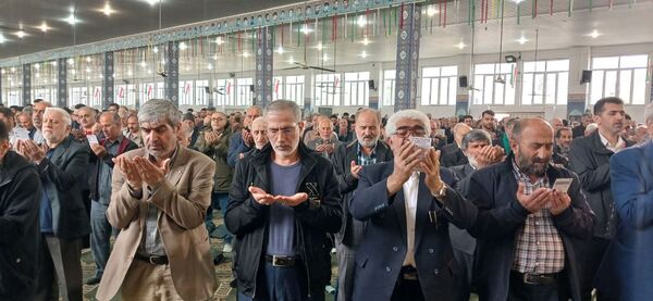 نماز عید فطر در فریدونکنار 