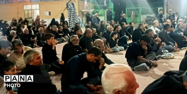 نوای سینه زنی در سوگ تشنگان کربلا
