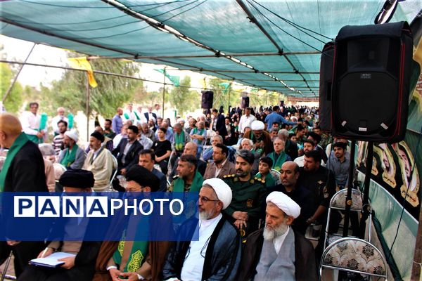 آیین سالگرد شهید آیت الله سعیدی و شهدای سادات استان قم 