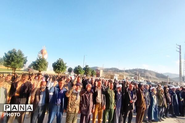 بیعت دانش‌آموزان دیشموکی  با رهبر انقلاب