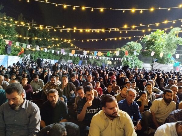 مراسم گرامیداشت سرداران شهید حمله تروریستی رژیم صهیونسیتی 