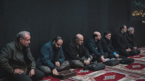 مراسم عزاداری حضرت زهرا (س) در دبیرستان دهخدا ناحیه یک کرج