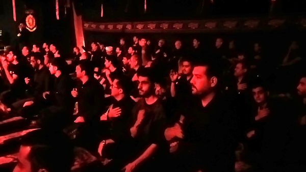 مراسم شب نهم محرم در هیئت فرهنگیان  نیشابور