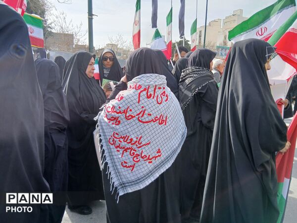 اتحاد مقدس ایرانیان در روز قدس 