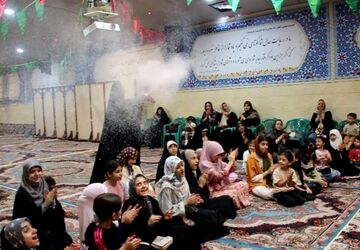 هیئت دخترانه در متجمع مهدیون کرج افتتاح شد