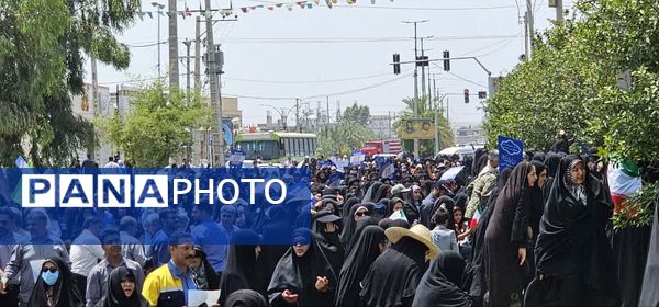 راهپیمایی خشم و نصر در سراسر استان کرمان