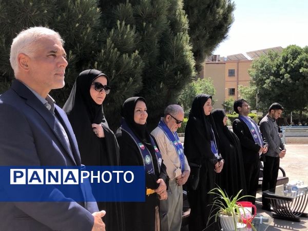 بازدید ارزیاب سازمان دانش‌آموزی کشور از دبیرستان تشکیلاتی المهدی ناحیه ۵ مشهد