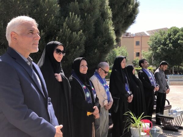 بازدید ارزیاب سازمان دانش‌آموزی کشور از دبیرستان تشکیلاتی المهدی ناحیه ۵ مشهد