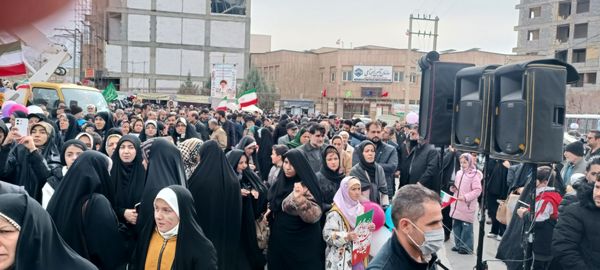جشن با شکوه چهل و هفتمین سالگرد انقلاب اسلامی در ملایر
