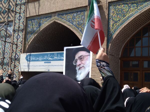 راهپیمایی مردم قزوین در جمعه خشم ونصر 