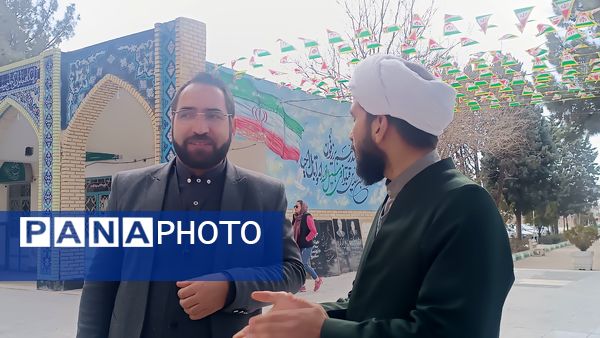 غبار روبی مزار شهدا نیشابور در هفته امور تربیتی