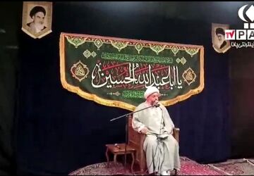 برگزاری مراسم عزاداری شب زیارتی امام حسین (ع) در زرقان 