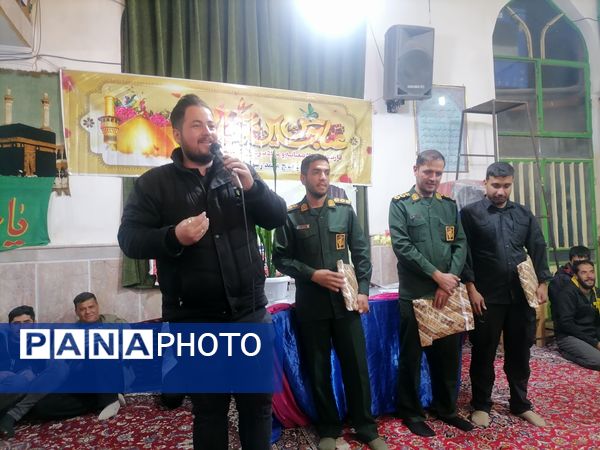 ولادت حضرت ابوالفضل (ع) و روز جانباز و اهدای هدیه به جانبازان در تکیه ابوالفضلی شهر بار