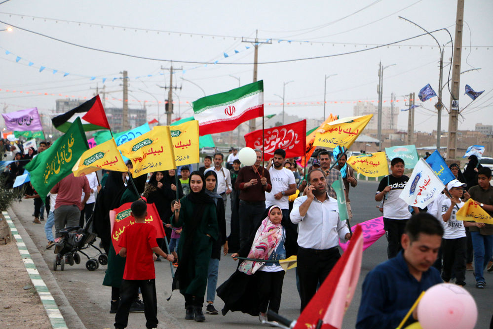 شادپیمایی مردم قم به‌مناسبت عید سعید غدیر-2