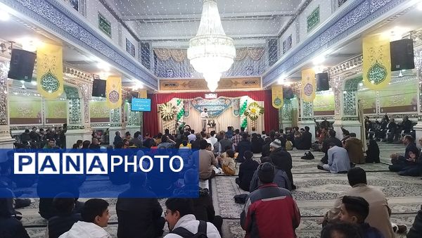 گذری بر مراسم میلاد حضرت مهدی (عج) در مهدیه نیشابور 