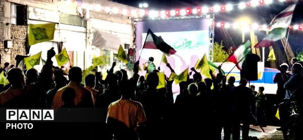 مراسم پر اقتدار انقلابی به همراه نماز استغاثه