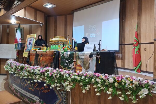 مراسم عزاداری دختران امام رضا (ع) ناحیه ۳ شیراز